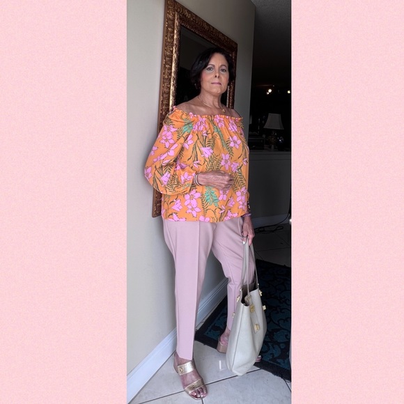 Gibson Latimer off-the-shoulder BLOUSE - Picture 8 of 8